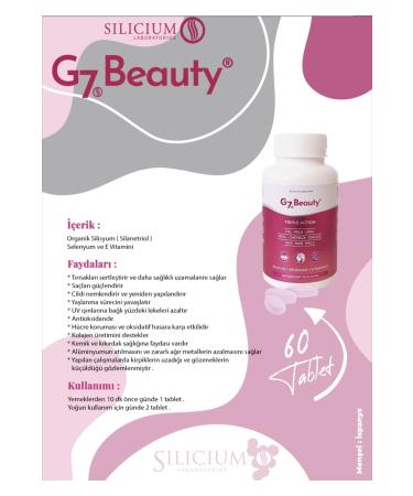 Silicium Laboratories G7 Beauty Vitamin - Buy Online on GoSupps.com