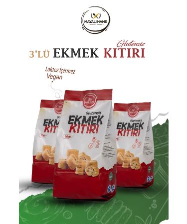 Mayal Hane Gluten Free Bread Crumbs 70 Gr (Pack of 3)