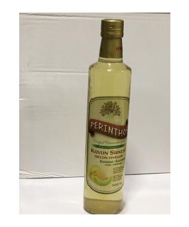 Perinthos Ne e Natural Natural Melon Vinegar 500 ml Glass Bottle