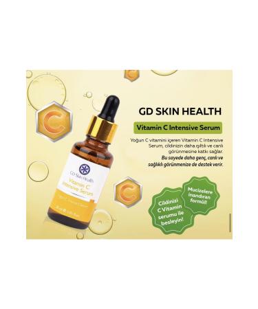 GD skin Health Intensive Vitamin C Serum & Brightening Tone Equalizing Antioxidant Serum - Buy Online on GoSupps.com