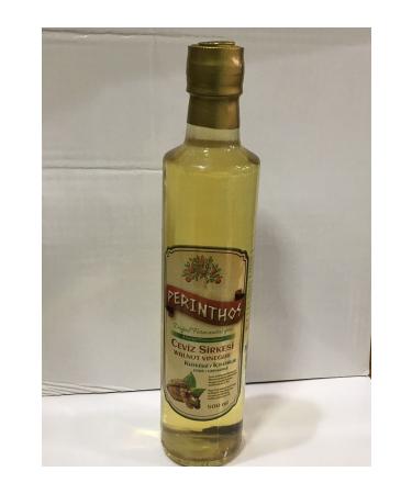 Perinthos Ne e Natural Natural Walnut Vinegar 500 ml Glass Bottle