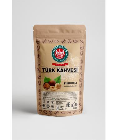 Mare Mosso Caffe Vendite Hazelnut Flavored Turkish Coffee 250 Gr.