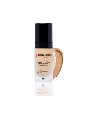 Pierre Cardin Photoglow Luminous Foundation Medium Skin With Very Warm