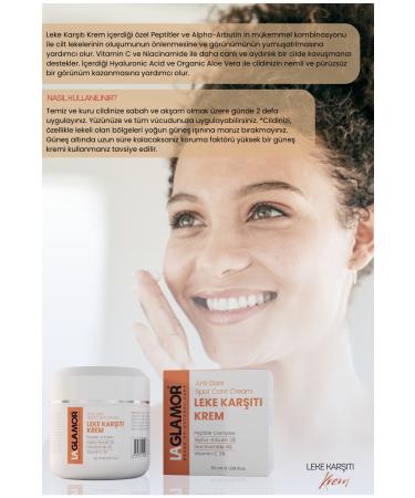 Laglamor Anti-Spot Peptide Complex (alpha-arbutin 2% Niacinamide 4% Vitamin C 3%) Skin Care Cream 50 Ml - Buy Online on GoSupps.com