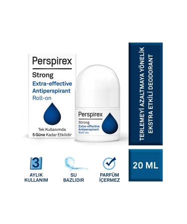 Perspirex Strong Antiperspirant Extra Effective Antiperspirant Roll-on 20 Ml