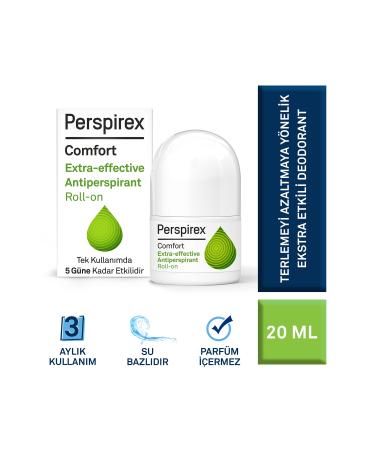 Perspirex Comfort Antiperspirant Extra Effective Antiperspirant Roll-on 20 Ml