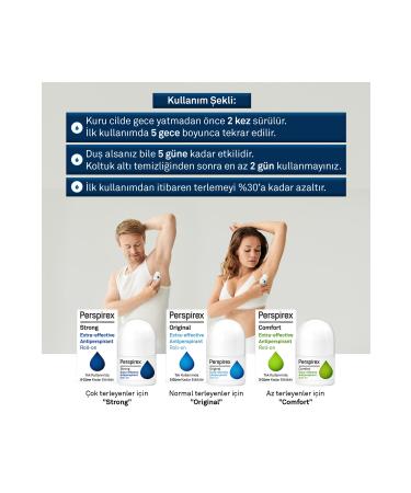 Perspirex Comfort Antiperspirant Extra Effective Antiperspirant Roll-on 20 Ml - Buy Online on GoSupps.com
