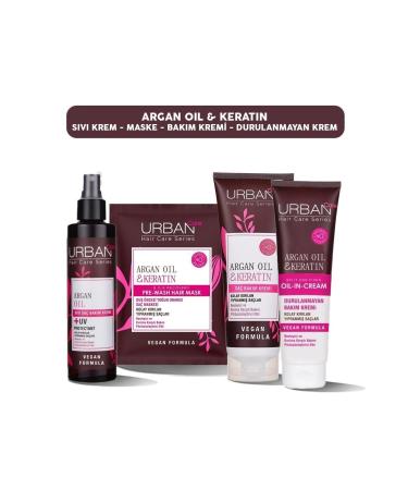 Urban Care Argan Oil & Keratin Series Care Set