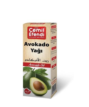 Cemil Efendi Avocado Oil 20 ml 0 natural cold press avocado oil