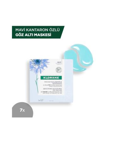 Klorane Blue John's Wort Essence Eye Patch Under Eye Mask 7x