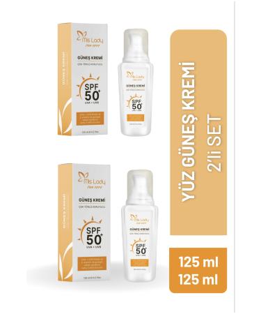 50spf-uva Uvb Face Sunscreen - Set of 2 (125+125 Ml) - Buy Online on GoSupps.com