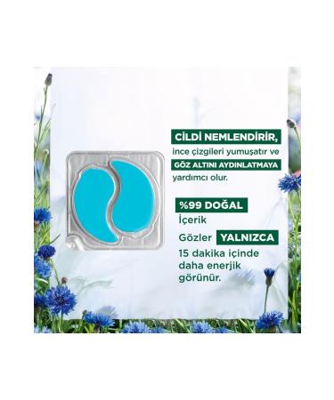 Klorane Blue John's Wort Essence Eye Patch Under Eye Mask 7x - Buy Online on GoSupps.com