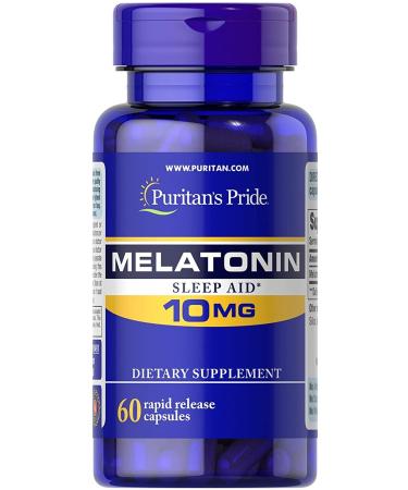 Puritan's Pride Super Strength 10 mg 60 Rapid Release Capsules