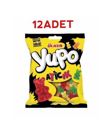 Ulker Yopo Teddy Bear 80g 12pcs