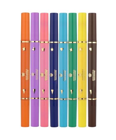 Sword & Shield S&s 8 Color Double Sided Neon Pen Eyeliner Set - Buy Online on GoSupps.com