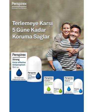 Perspirex Strong Antiperspirant Extra Effective Antiperspirant Roll-on 20 Ml - Buy Online on GoSupps.com