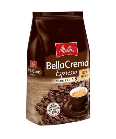 Melitta Bellacrema Espresso Coffee Beans 1kg - Buy Online on GoSupps.com