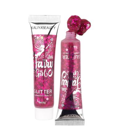 Tikatti Fairy Girl Glitter Gel Red