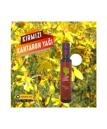 ZEYT N HANIM Red St. John's Wort Oil 250 Ml (Dissolved in Olive Oil with Polyphenols) - Buy Online on GoSupps.com