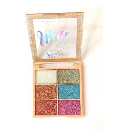 Roesia Rose Glitter Eyeshadow 6 Pieces