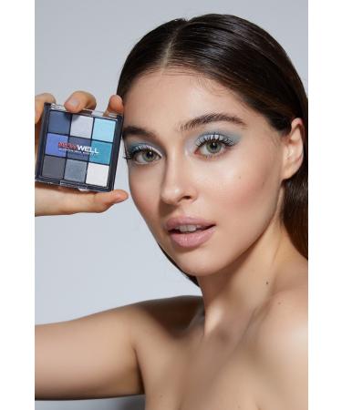 New Well Eyeshadow Palette 9 Colors No 02 - Buy Online on GoSupps.com