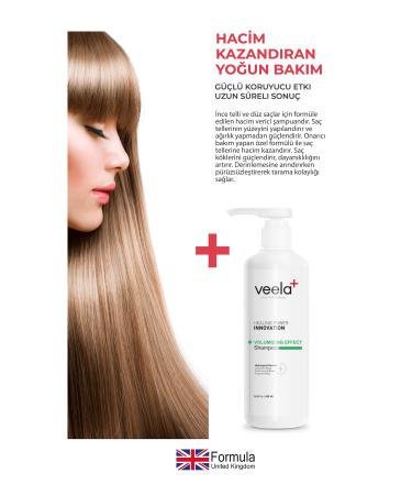 VEELA Volumizing Effect Shampoo for Fine Hair Volumizing Effect Shampoo - Buy Online on GoSupps.com