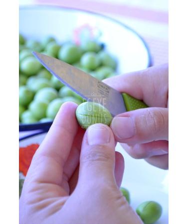 RETURN TO THE AEGEAN Homemade Traditional Kalamata Large Green Scratched Olives Bonito - 2 Kg. (CONTAINS ONLY SALT AND WATER) - Buy Online on GoSupps.com