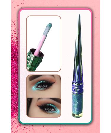 Xolo Rns Glitter Liquid Eyeshadow Full Shot Glam Eye Glitter Green Xl79 - Buy Online on GoSupps.com