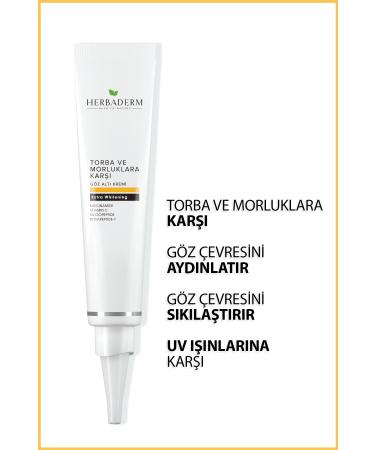 Herbaderm Under Eye Cream Against Bags and Dark Circles 15 Ml X2 - Buy Online on GoSupps.com