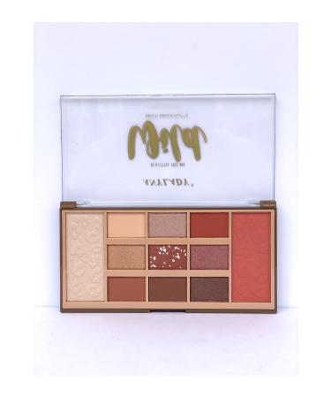 Roesia Rose Cosmetics Rose Wild Beauty Makeup 11-Pack Eyeshadow - Blush - Illuminator Palette