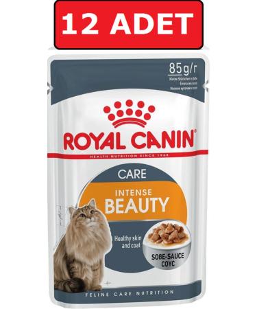 Royal Canin Intense Beauty Gravy Adult 85 gr X 12 Pieces Wet Cat Food
