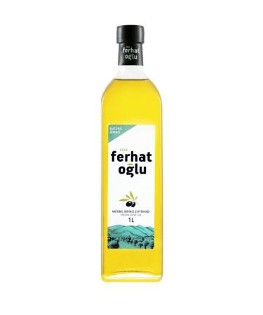 Ferhato lu Natural First Olive Oil 1 l glass