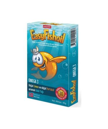 Easy Fishoil Easy Fish Oil 30 Gel Tablets