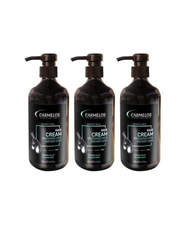 Carmelos Donkey Milk Conditioner 500 Ml 3 Pieces