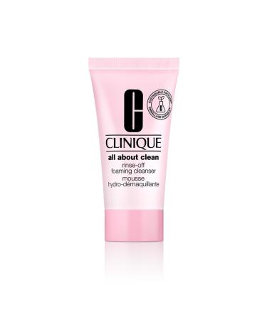 Clinique Rinse-Off - Purifying Soothing Creamy Foaming Face and Makeup Remover 30 ml