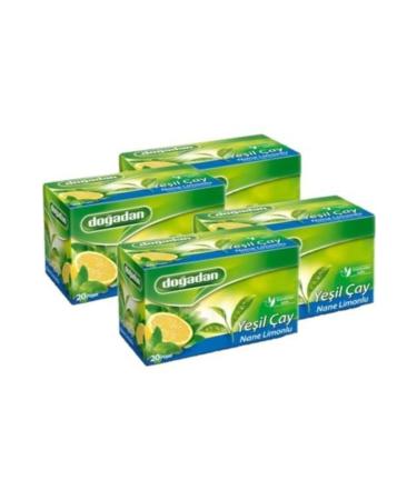 Do adan Green Tea Mint Lemon Mix 4 Boxes