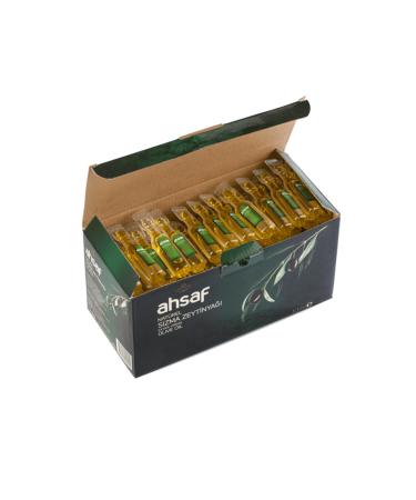 Ahsaf Natural Extra Virgin Olive Oil 10 ml Single Use (ECONOMICAL PACKAGE OF 100) - Buy Online on GoSupps.com