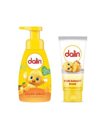 Dalin Foam Soap Mango & Orange 200 ml + Diaper Rash Cream 100 ml