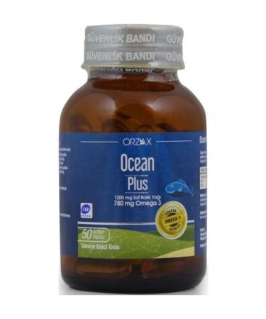 Ocean Plus 1200 mg 50 Capsules Fish Oil Skt:04/22