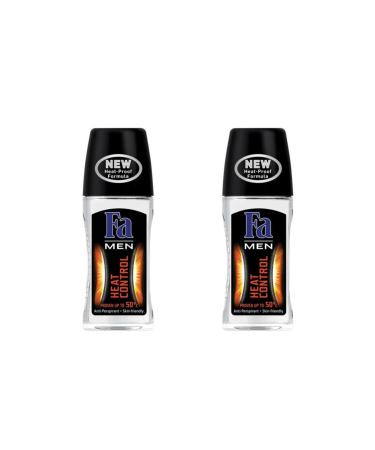 Fa Heat Control 50 Ml Men Roll-on X 2pcs