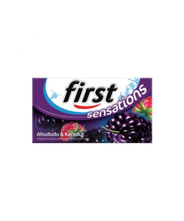 First Sensations Raspberry & Black Mulberry Flavored 27 gr 12 Pieces