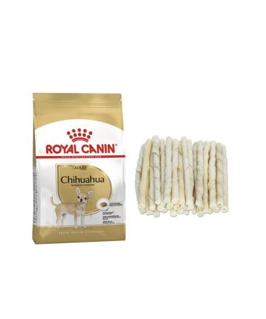 Royal Canin Chihuahua Dog Food 1.5 Kg + 10 Milky Twist Bones (original)