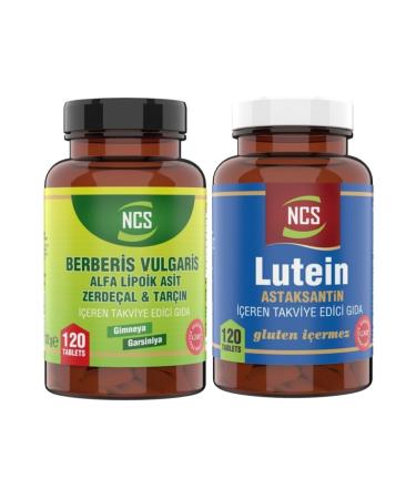 Ncs Berberis Vulgaris 120 Tablets Lutein 120 Tablets 2 Products in 1