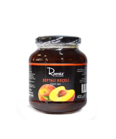 Ramiz Natural Additive-Free Peach Jam 380 Gr.