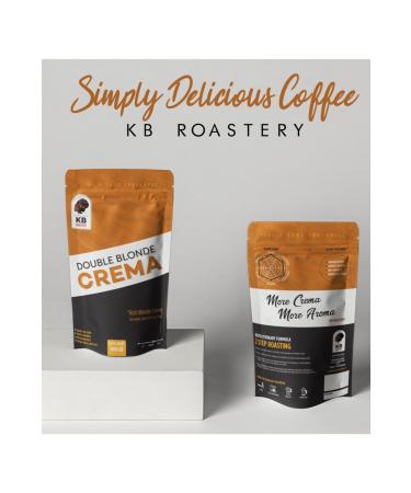 KOFFIEBOON Double Blonde Crema - 1 Kg - Bean Coffee - Medium-dark Roasted - Espresso / Filter Coffee Compatible - - Buy Online on GoSupps.com