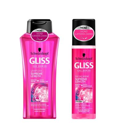Gliss Supreme Length Shampoo 360 ml + Supreme Length Liquid Conditioner 200 ml