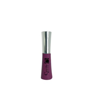 Cecile Purple Permanent Matte Lipstick Long Kisses Lipgloss