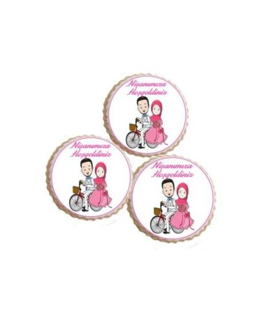 Welcome to Our Ala at Cookie Maker Engagement Picture Cookies 15 Pieces