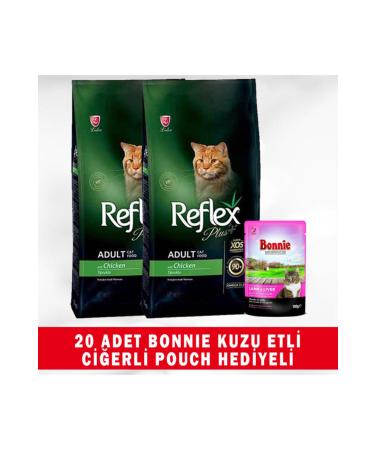 Reflex Chicken Cat Food 1.5 Kg X 2