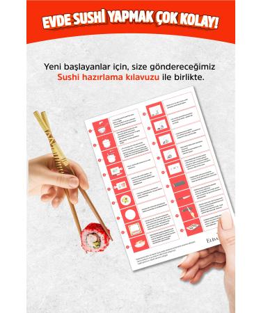 Elisa G da Yayla Sushi Set / Sushi Set (Video Explanation) - Buy Online on GoSupps.com